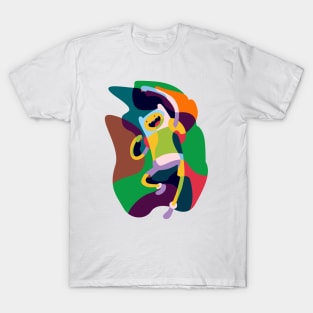 Abstract Fin T-Shirt